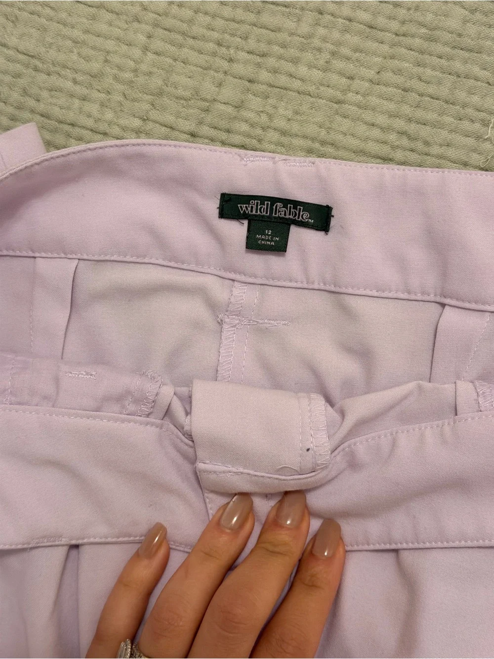 wild fable Lavender Wide-Leg Dress Pants - Picture 3 of 3